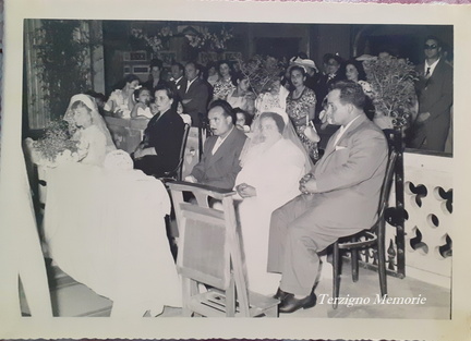 1957 Matrimonio Bianco - Giordano.