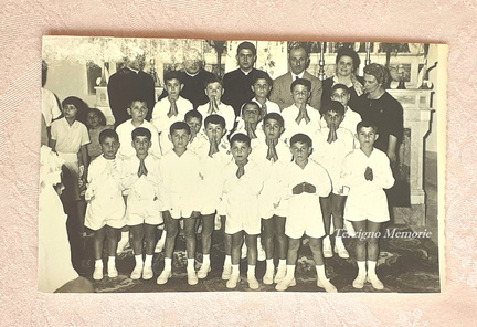 1956 Prima Comunione.