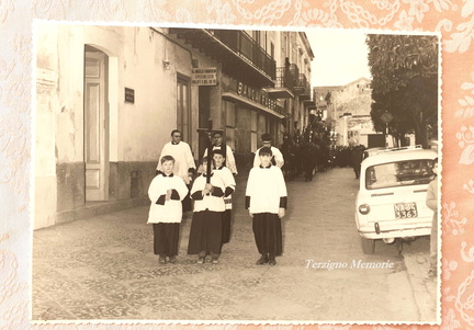 Funerale della signora Giuseppina Miranda 1969