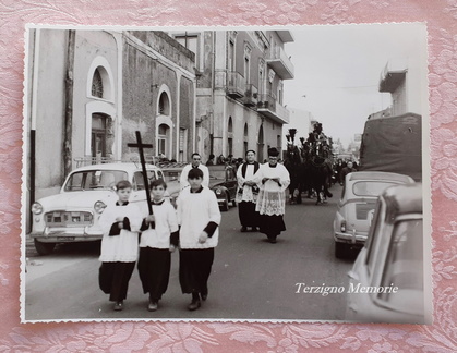 Funerale della signora Giuseppina Miranda 1969