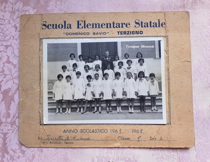 La classe 5aA del 1962
