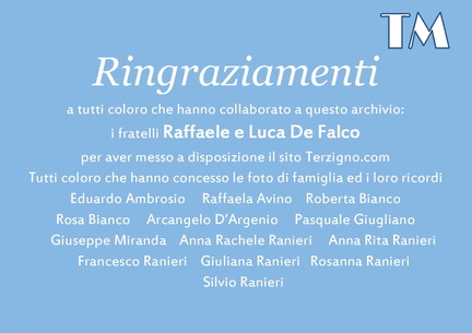 Ringraziamenti 